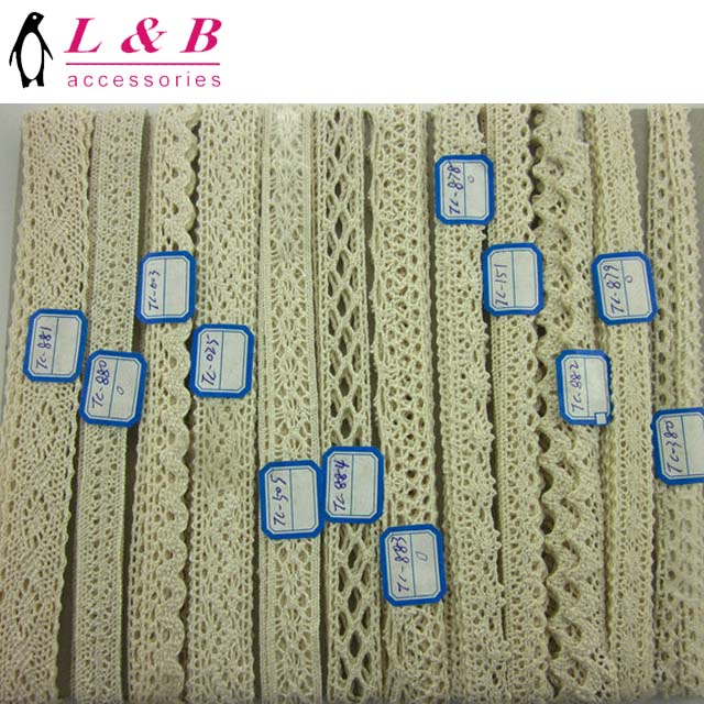 Wholesale Manufacturer Best Price Flower Lace Trim 100% Polyester Chemical Lace